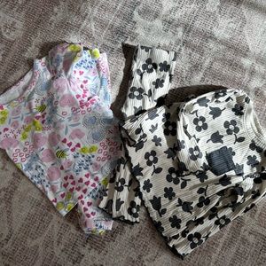 Infant girl matching set bundle